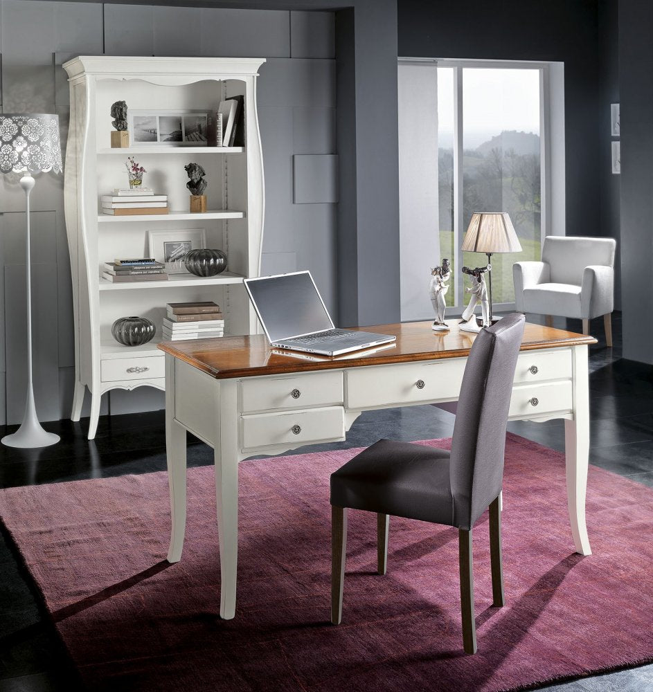 Scrivania 5 cassetti 130cm.