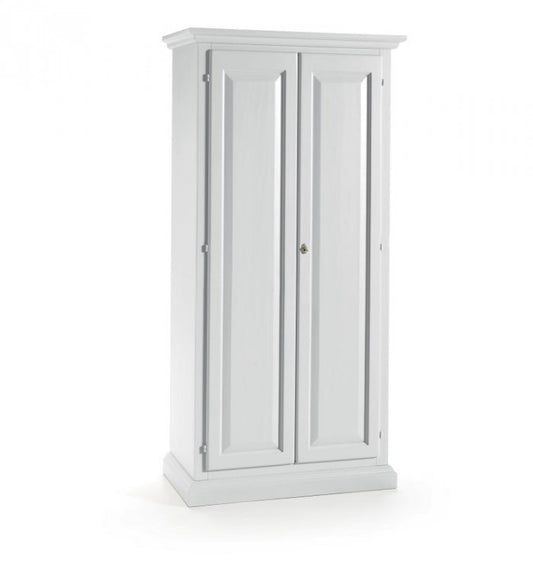 Armadio dispensa 2 ante laccato bianco