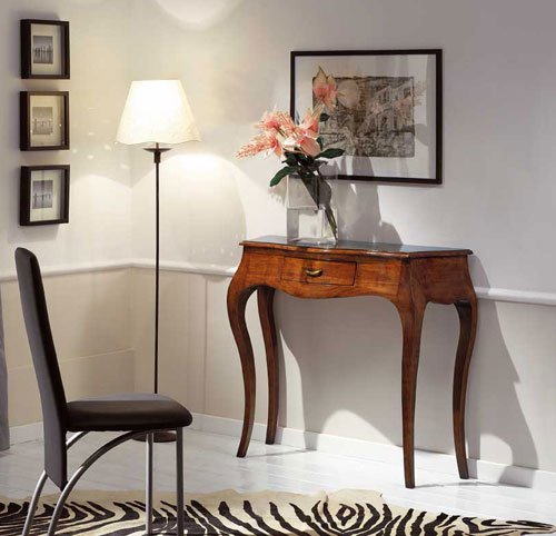 Consolle sagomata 1 cassetto