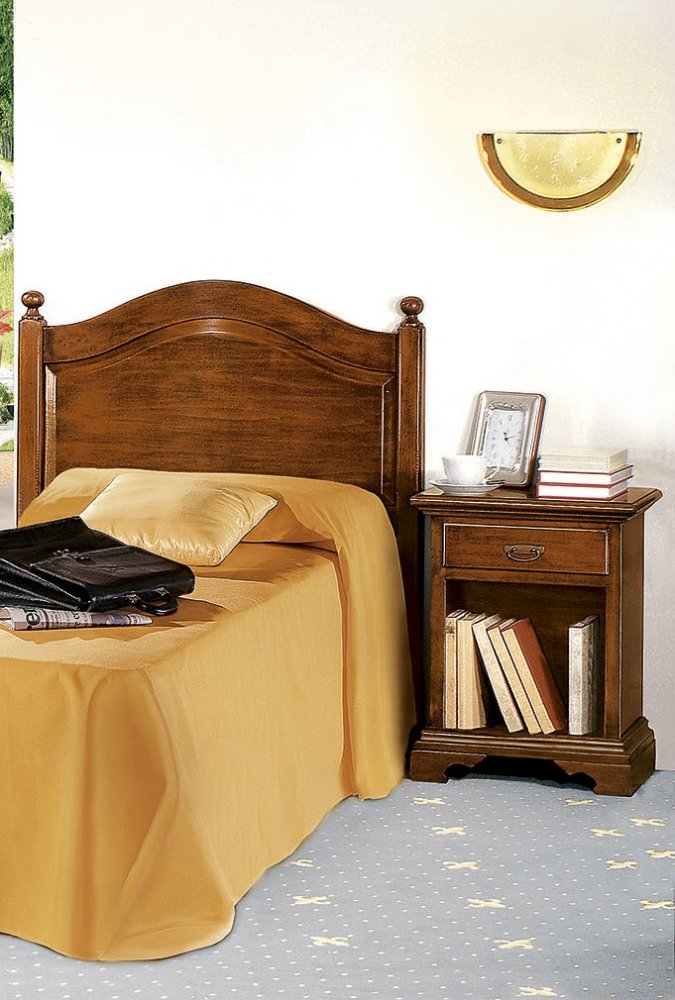 Comodino a 1 cassetto con 1 vano