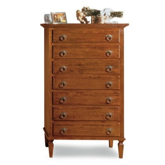 Cassettiera con gambe a spillo