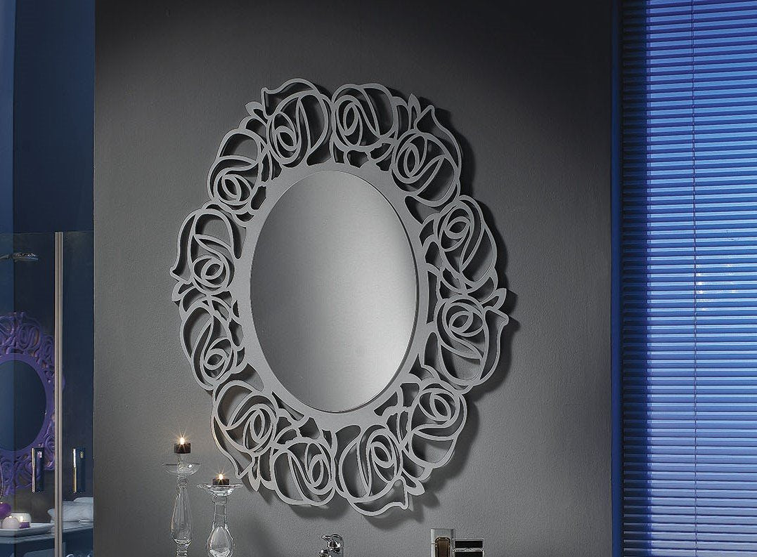 Specchiera Ovale Tortora