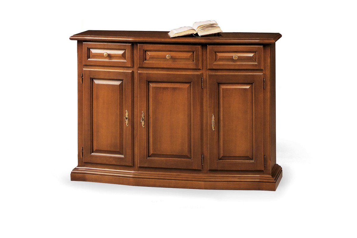 Credenzina 3 Porte 3 cassetti