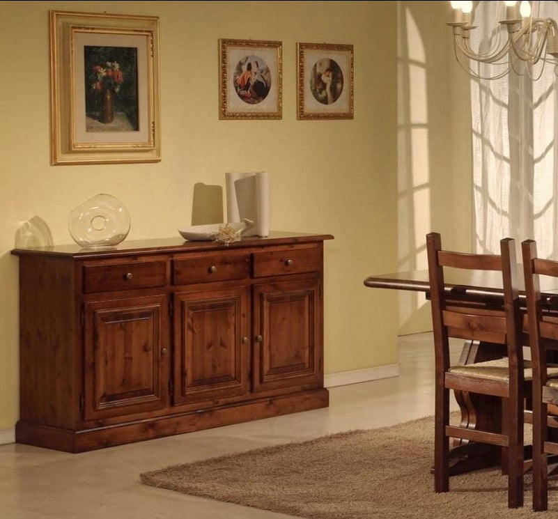 Credenza Nevada 3 porte in pino