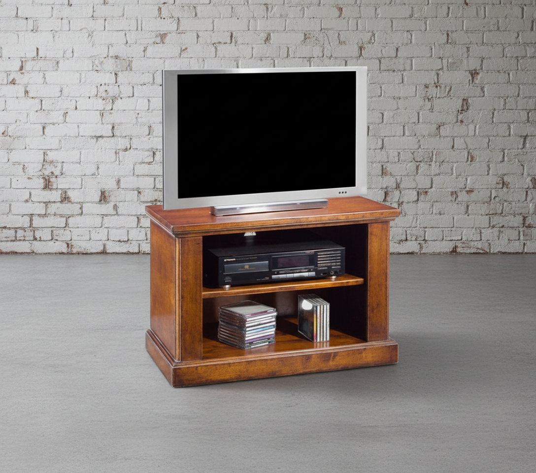 Cassapanca porta TV con ruote L.95 cm.