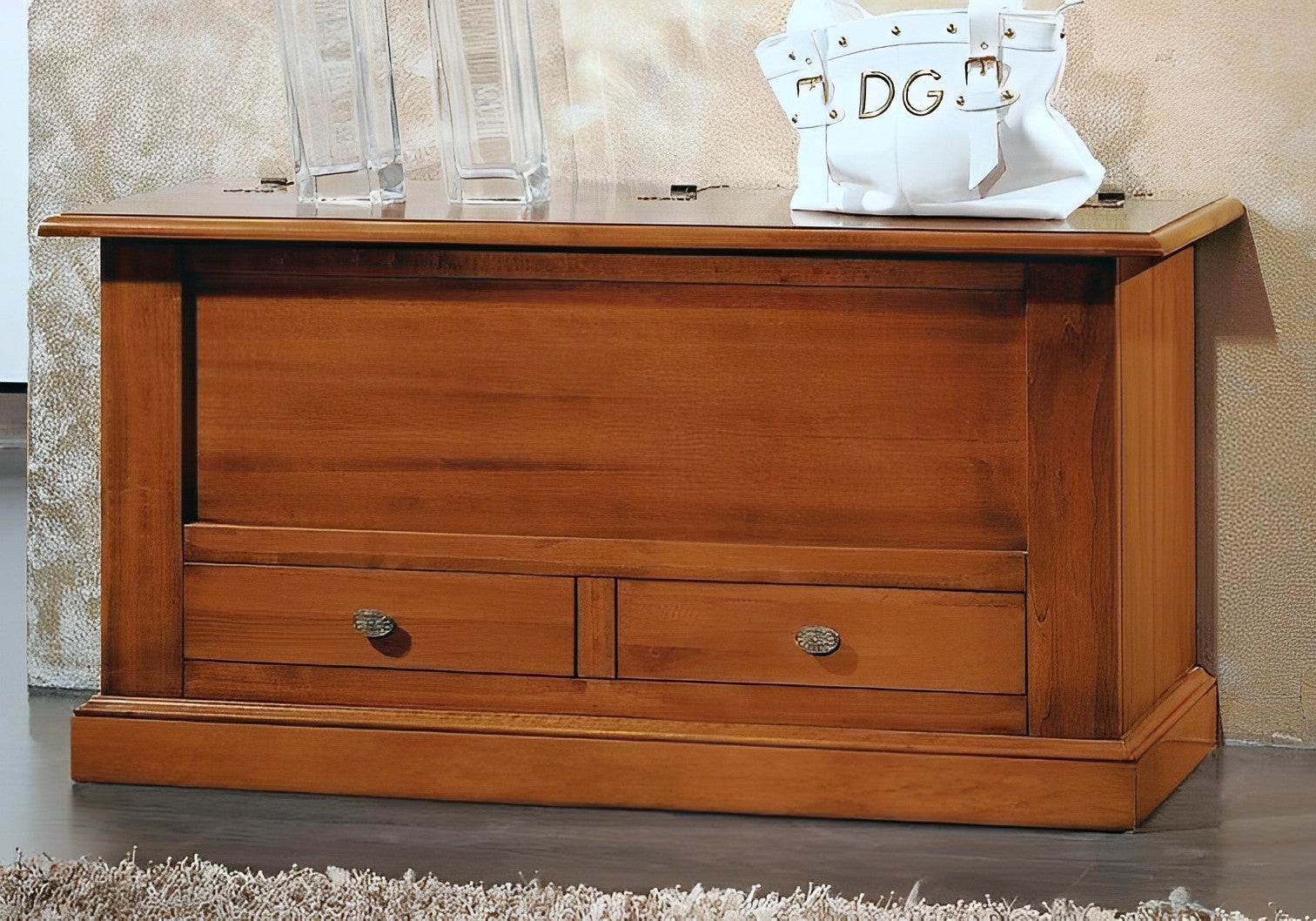 Cassapanca con cassetti