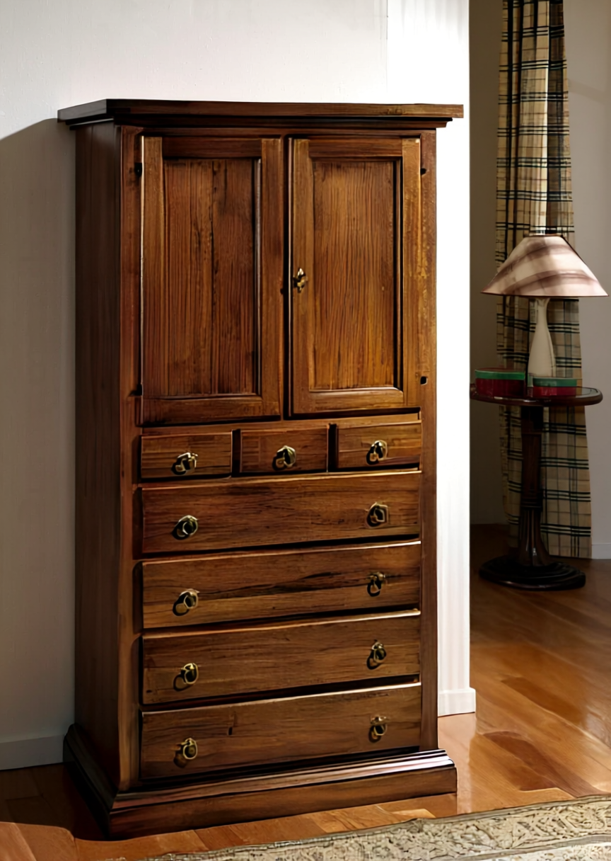 Dispensa 2 porte 7 cassetti