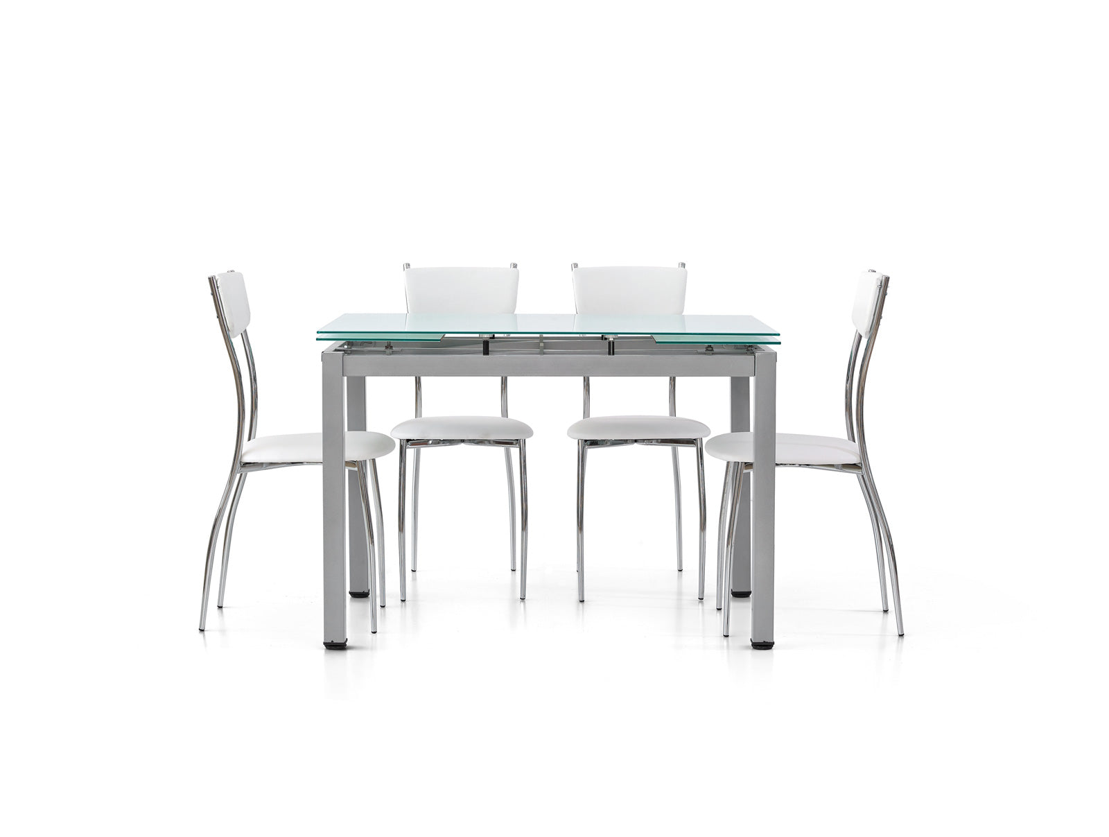 Tavolo in vetro 110x70 allungabile