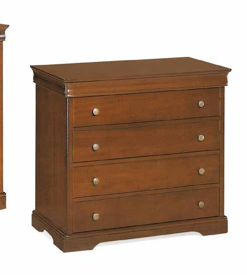 Comò LUIGI FILIPPO 4 cassetti e segreto