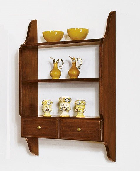 Pensile da cucina con 2 cassetti