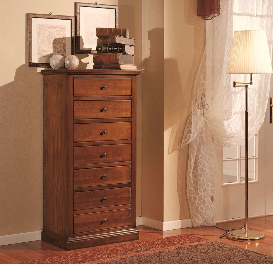 Cassettiera 7 cassetti stretta