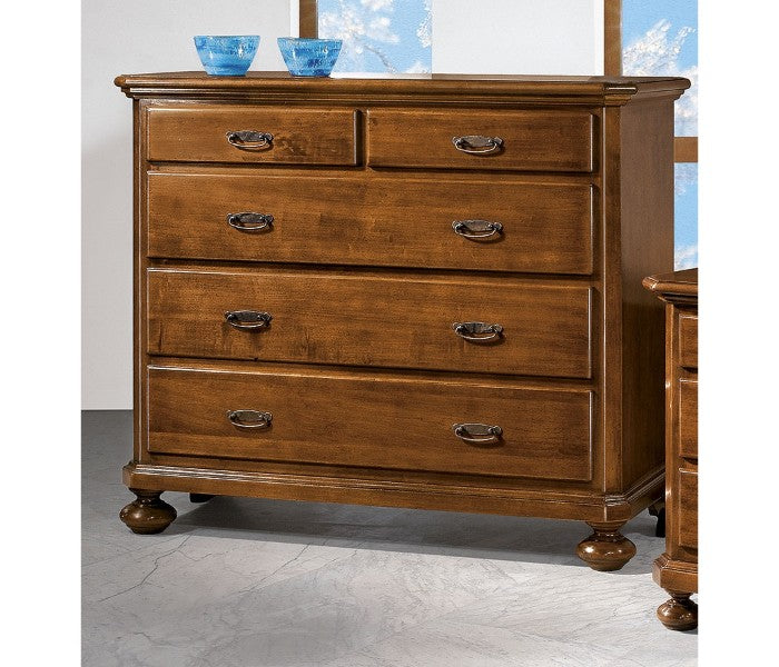 Comò massello 5 cassetti