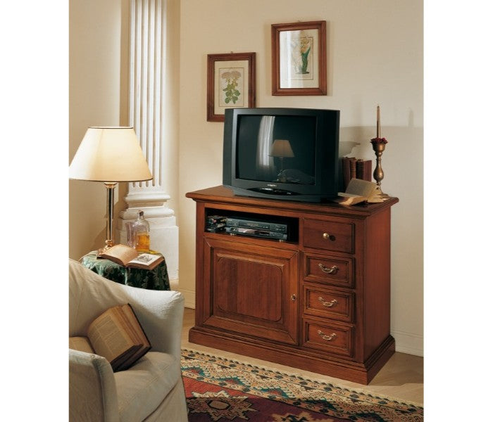 Porta Tv 4 cassetti 1 anta