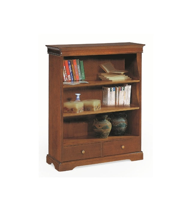 Libreria LUIGI FILIPPO 3 vani + 2 cassetti