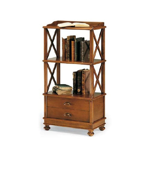 Libreria 2 cassetti