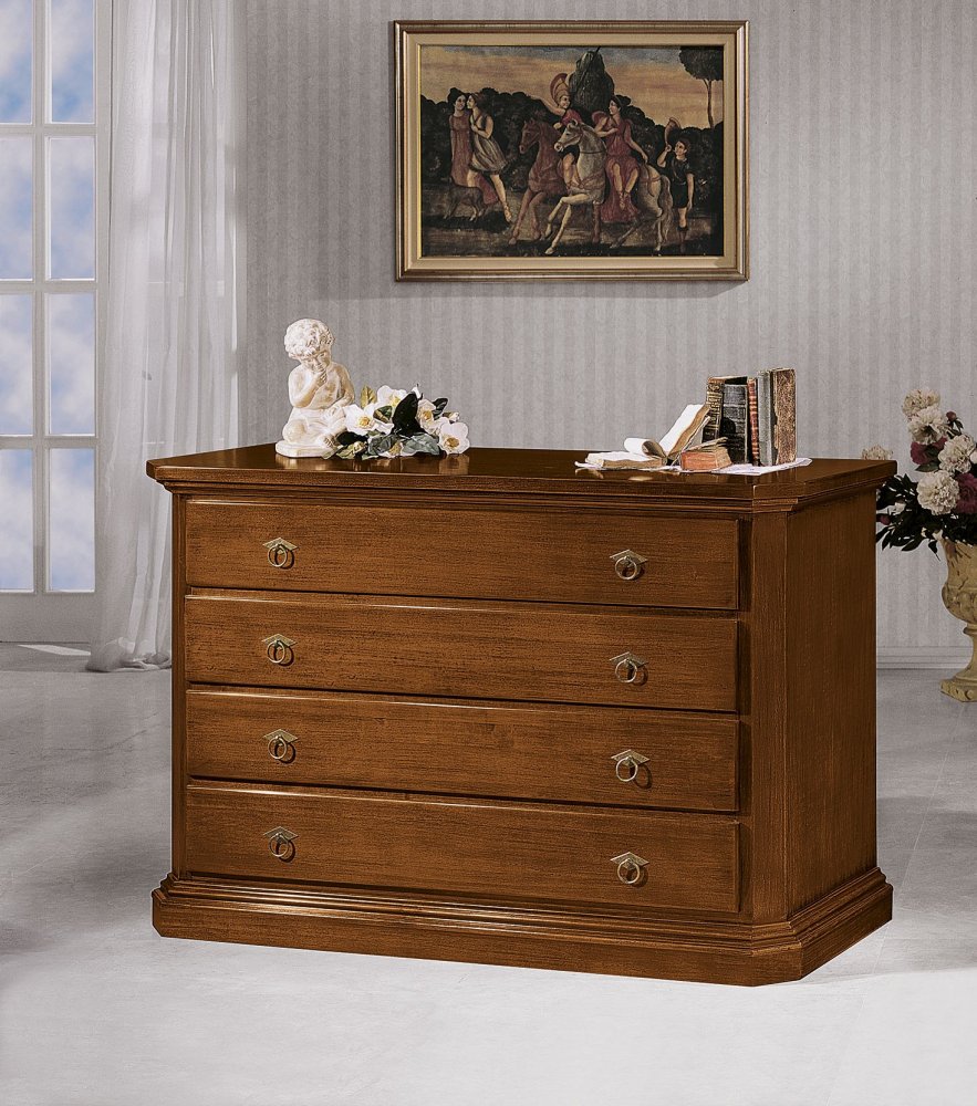 Comò massello 5 cassetti