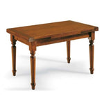 Tavolo legno massello pioppo 140x80cm.