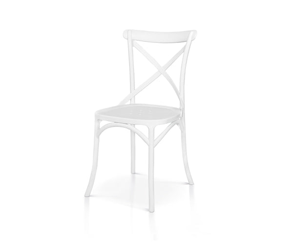 Set di 2 sedia Bianca