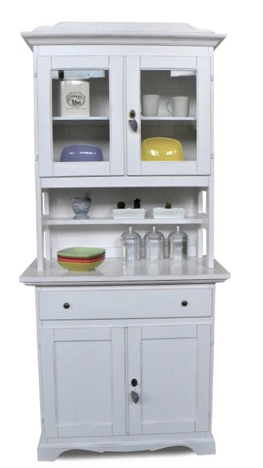 Credenza base+ alzata 2 ante