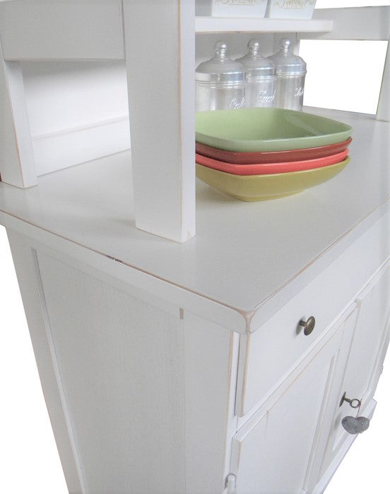 Credenza base+ alzata 2 ante