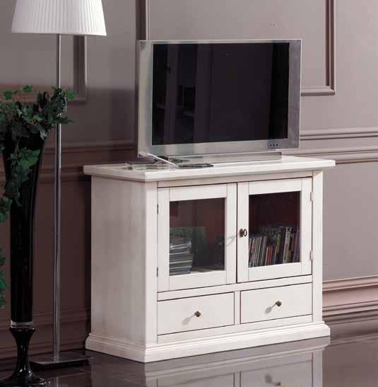 Porta tv 2 ante 2 cassetti