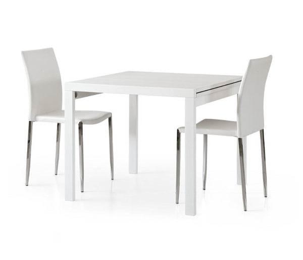 Tavolo bianco frassinato 90x90cm