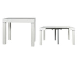 Consolle bianco frassinato 90cm.x50cm.