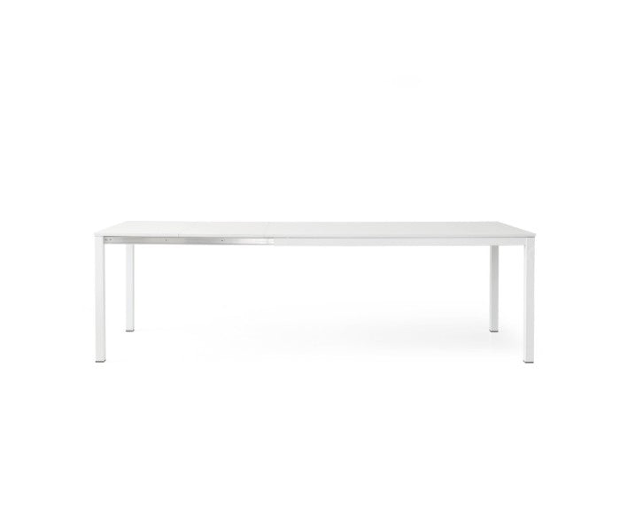 Tavolo allungabile bianco frassinato 160x90cm.