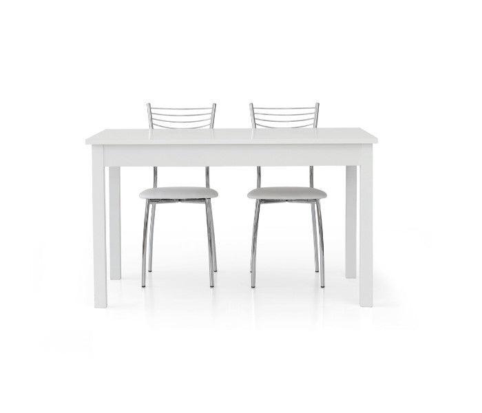 Tavolo allungabile bianco frassinato 140x90cm