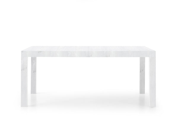 Tavolo allungabile bianco frassinato 160x90cm.