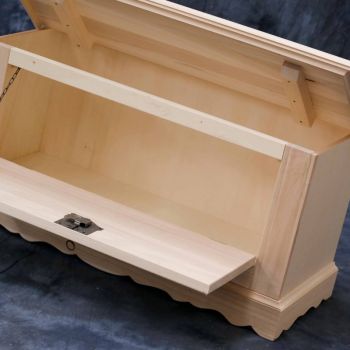 Cassapanca doppia apertura