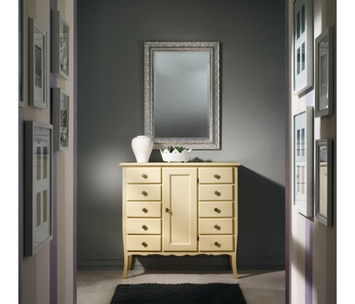 Specchiera rettangolare Argento