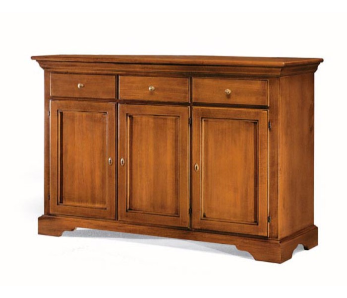 Credenza 3 Porte 3 cassetti