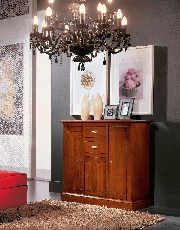 Credenzina 3 ante 2 cassetti